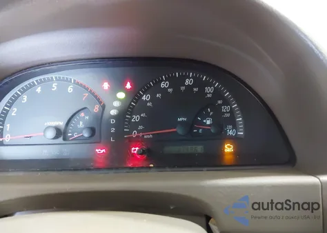 2003 Toyota Camry Le z USA, uszkodzony, nr VIN 4T1BE32K63U216986